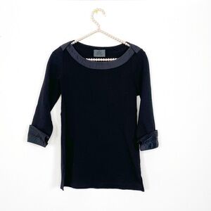 Chanel CC Sleeve Work Shirt